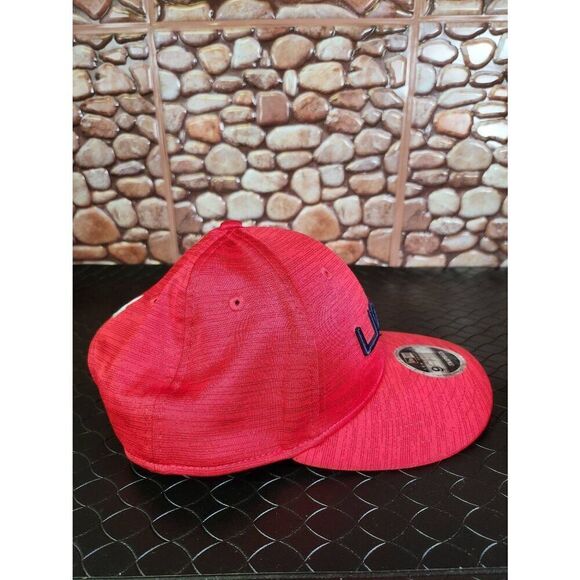 Men's New Era 2023 Ryder Cup Sunday Round 9Fifty Red Adjustable Golf Hat - Picture 2 of 7